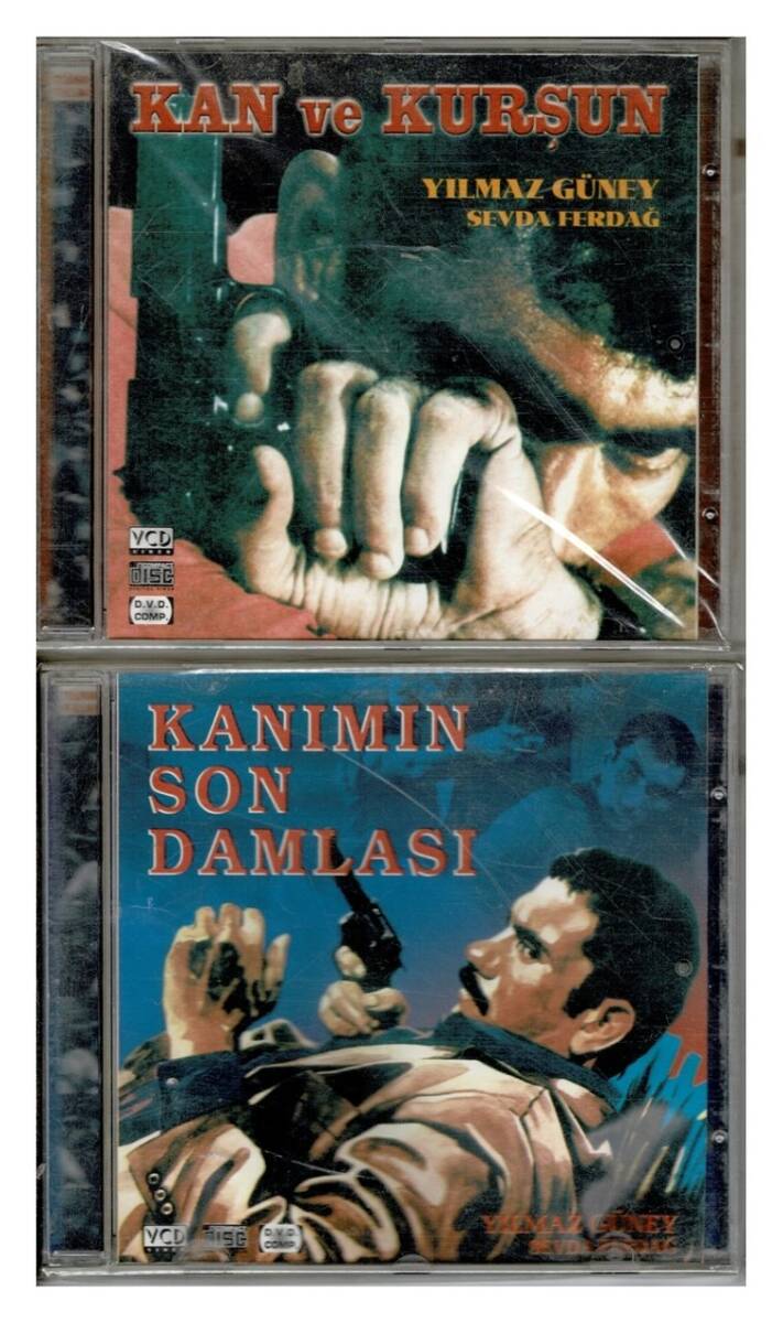 Kan ve Kurşun Kanımın Son Damlası - 2 Adet VCD Film VCD802 - 1