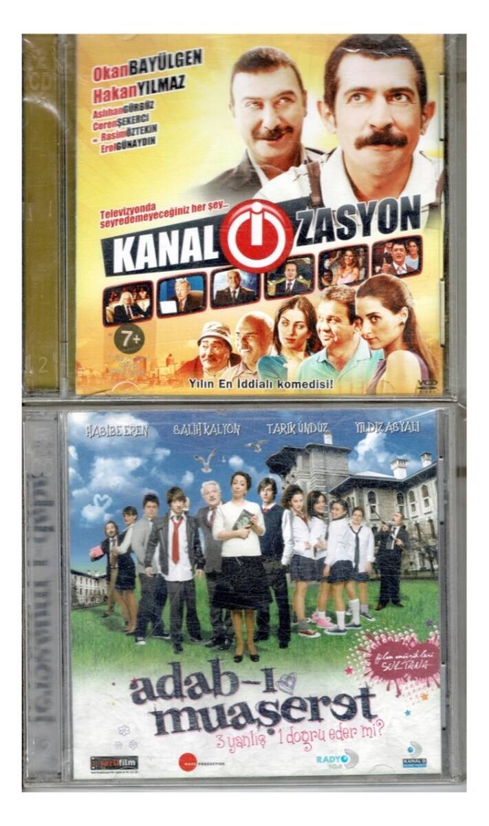 Kanal İZasyon Adab-ı Muaşeret - 2 Adet VCD Film VCD821 - 1