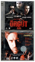 Kanlı Hesap Örgüt - 2 Adet VCD Film VCD1038 - 1