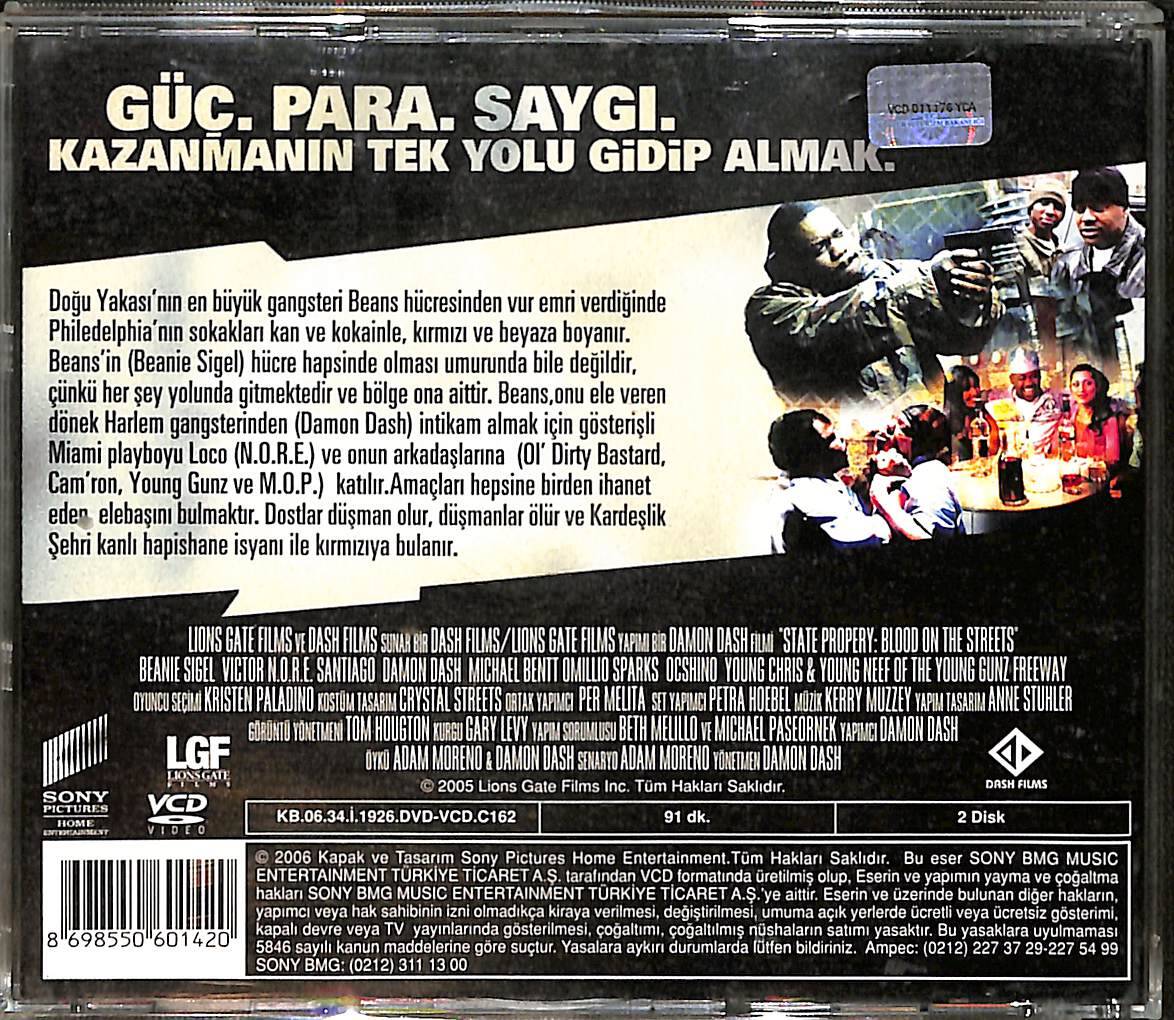 Kanlı Sokaklar – State Property 2 (2005) Orijinal VCD Film VCD29043 - 2