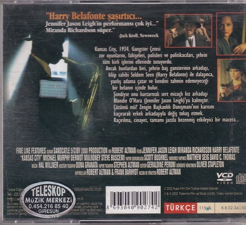 Kansas Gangsterleri VCD Film VCD9620 - 2