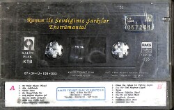 Kanun İle Sevdiğim Şarkılar Enstrümantal Kaset (Siyah Bandrol - İkinci El) KST27128 - 2