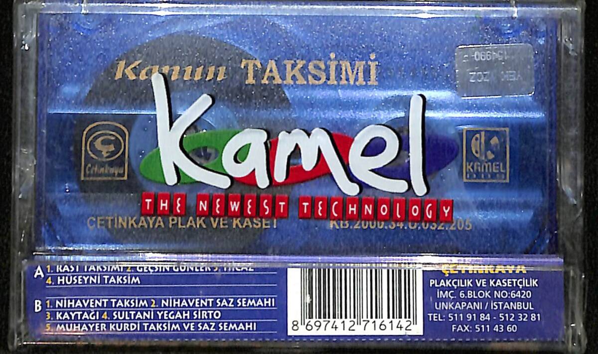 Kanun Taksimi Kaset (Sıfır Kaset) KST29099 - 2