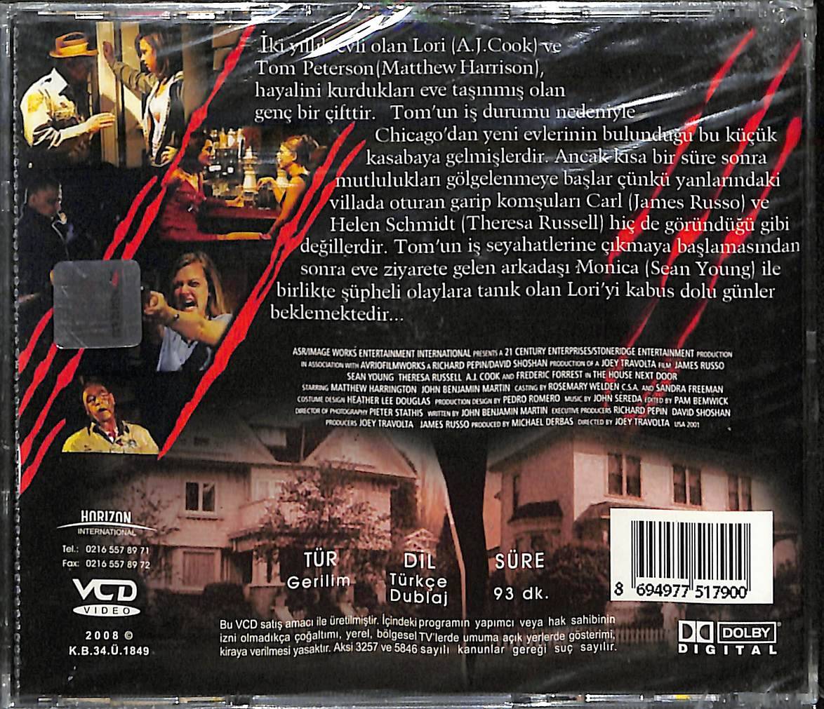Kapı Komşusu - The House Next Door (2002) Orjinal VCD Film SIFIR/AMBALAJLI ***ÇOK NADİR FİLM*** VCD27991 - 2