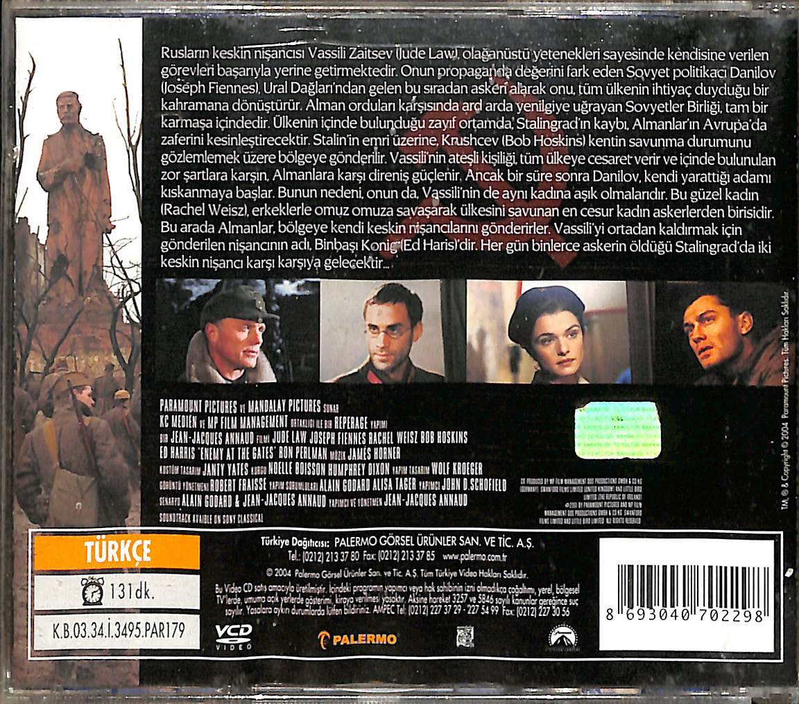 Kapıdaki Düşman – Enemy at the Gates (2001) Orijinal VCD Film VCD29056 - 2