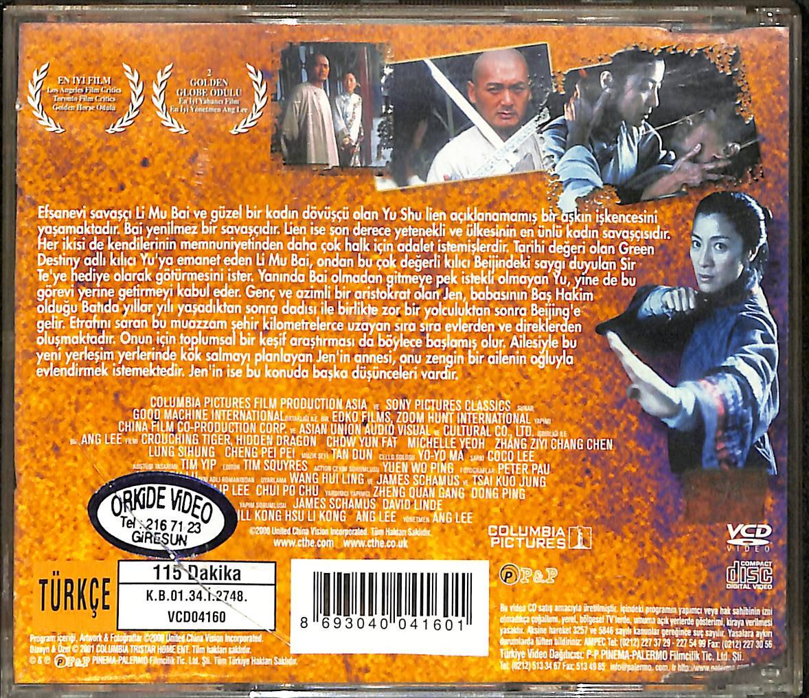 Kaplan Ve Ejderha VCD Film VCD27259 - 2