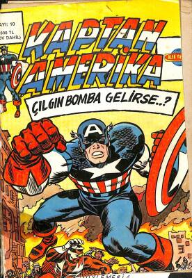 Kaptan Amerika - Çılgın Bomba Gelirse - Sayı 10 NDR81771 - 1