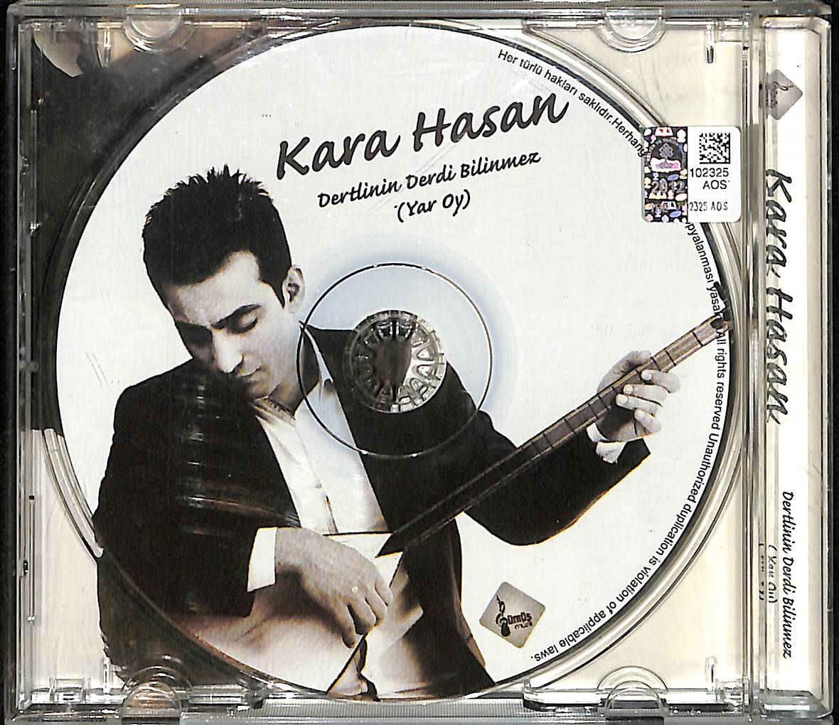Kara Hasan - Dertlinin Derdi Bilinmez CD (İkinci El) CD5026 - 1