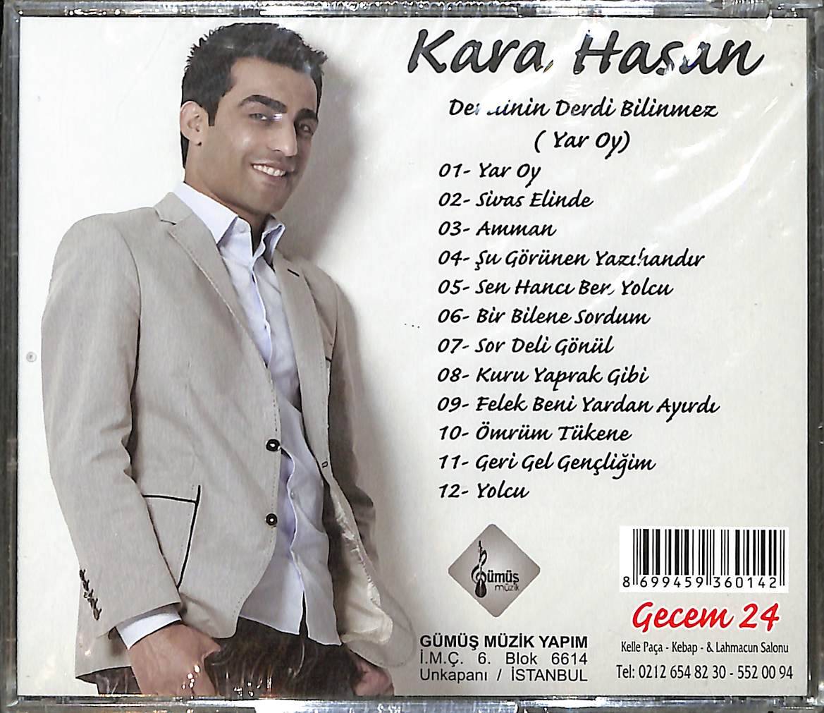 Kara Hasan - Dertlinin Derdi Bilinmez CD (Sıfır) CD4238 - 2