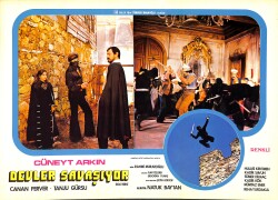 Kara Murat; Devler Savaşıyor Filmi Lobi Kartı - Cüneyt Arkın - Canan Perver - Tanju Gürsu KRT23581 - Gökçekoleksiyon