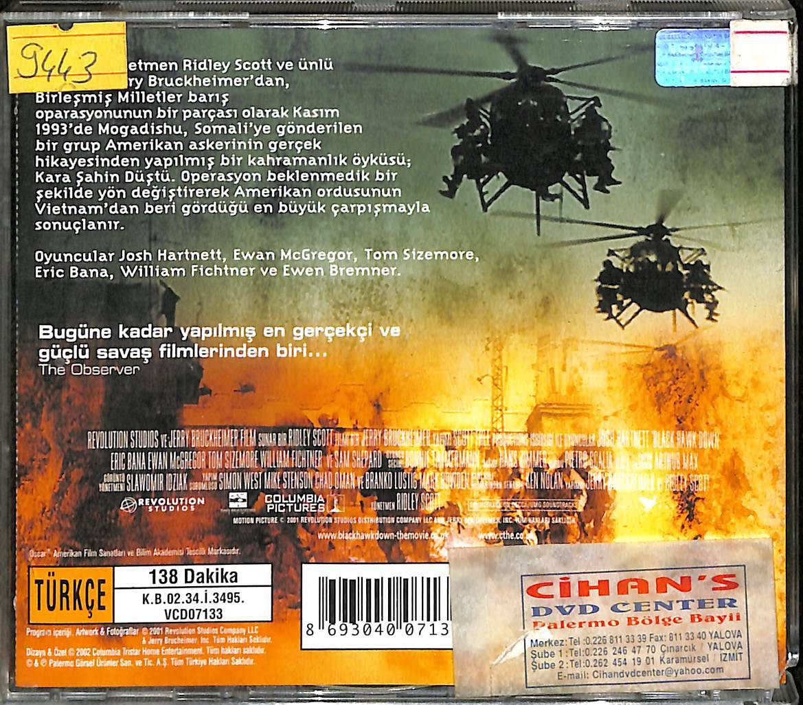 Kara Şahin Düştü VCD Film VCD15743 - 2