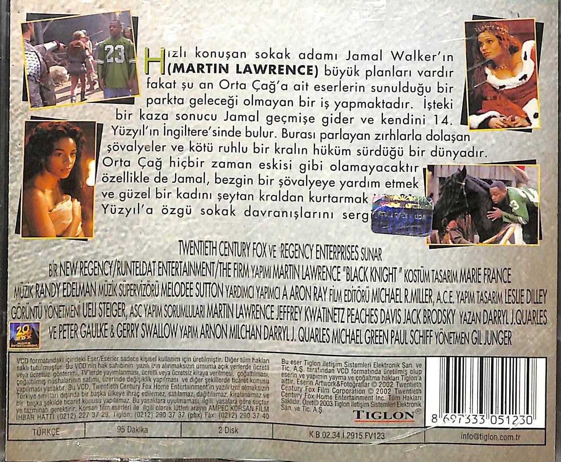 Kara Şövalye – Black Knight (2001) Orijinal VCD Film VCD28768 - 2