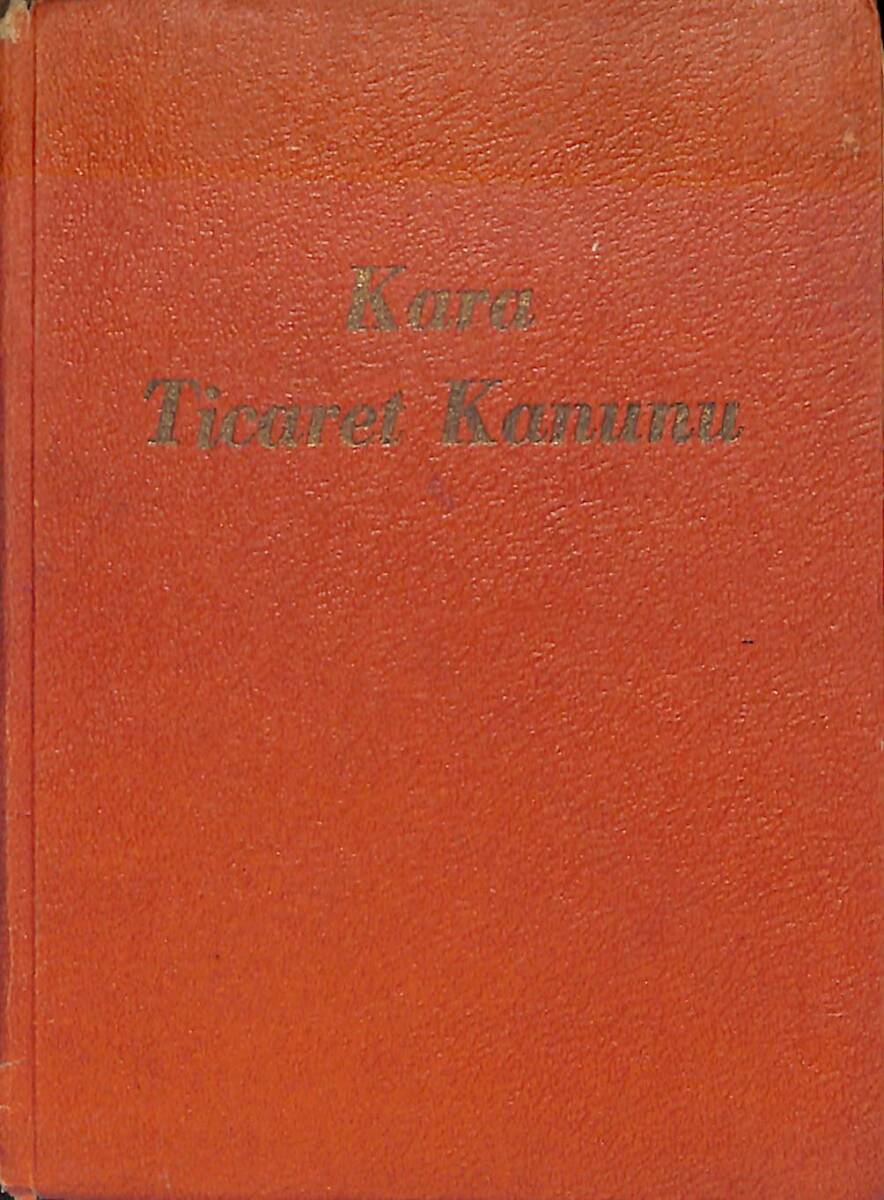 Kara Ticaret Kanunu NDR100190 - 1
