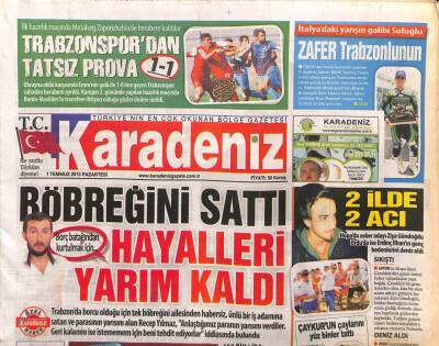 Karadeniz Gazetesi 1 Temmuz 2013 - Ordu Giresun 450 Gün Sonra Uçacak - ÇAYKURun Çaylarını Yüz Binler Tattı GZ106985 - 1