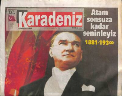 Karadeniz Gazetesi 10 Kasım 2013 - Bülent Ersoy , Samsunda Menajerini Fırçaladı GZ100521 - 1