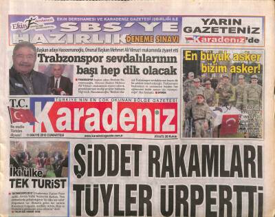 Karadeniz Gazetesi 11 Mayıs 2013 - Kenan Işık Belçikada Gözaltına Alındı GZ106984 - 1
