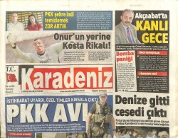 Karadeniz Gazetesi 2 Ağustos 2015 - Akçaabatta Kanlı Gece GZ101015 - 1