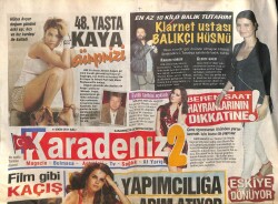 Karadeniz Gazetesi 2 Eki 11 Ekim 2011 - Beren Saat Hayranlarının Dikkatine GZ100912 - 1