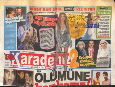 Karadeniz Gazetesi 2 Eki 15 Mart 2012 - Kenan Doğulu İle Beren Saat Aynı Evde Mi Yaşıyorlar ? GZ98800 - 1