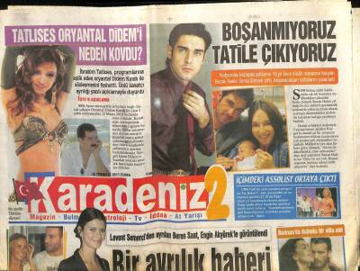 Karadeniz Gazetesi 2 Eki 15 Temmuz 2011 - İbrahim Tatlıses , Oryantal Didemi Neden Kovdu ? GZ100878 - 2