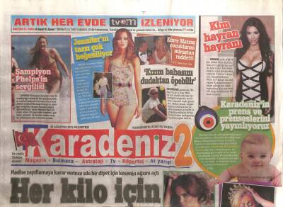 Karadeniz Gazetesi 2 Eki 20 Ağustos 2012 - Emre Matraş Çocuklarını Mirastan Reddetti GZ105151 - 1