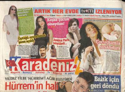 Karadeniz Gazetesi 2 Eki 29 Ekim 2012 - Jessica Pare Büyüledi... - Yıldız Tilbe Hürremi Ağır Eleştirdi GZ106426 - 1