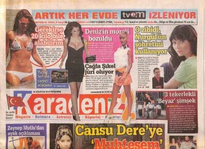 Karadeniz Gazetesi 2 Eki 30 Ağustos 2012 - Metin Akpınar Ben Bir Atatürkçüyüm Ama Kemalist Değilim GZ116672 - 1