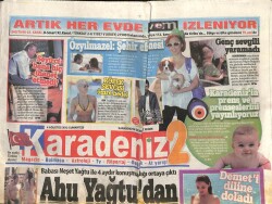 Karadeniz Gazetesi 2 Eki 4 Ağustos 2012 - Kaya Çilingiroğluna Haciz Şoku GZ100864 - 2