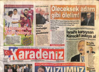 Karadeniz Gazetesi 21 Kasım 2012 - Giresun Halkı Cezalandırıldı - Akyazıda Dolgu Bitiyor GZ98896 - 1
