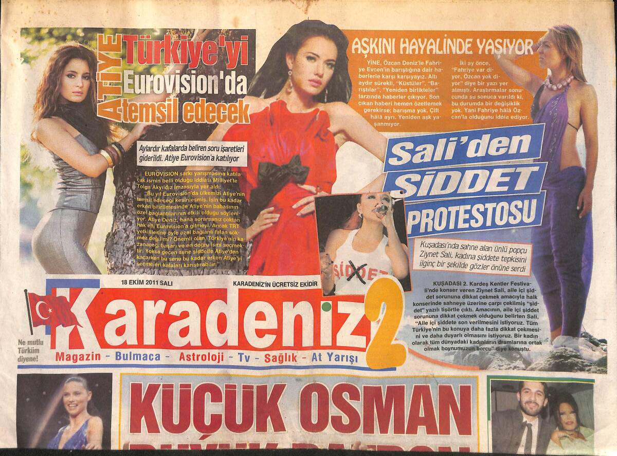 Karadeniz Gazetesi 24 Mart 2012 - Ahu Yağtu Doğuma Pilatesle Hazırlanıyor! - Burak Özçivit Ehliyeti Kaptırdı GZ136076_Kopya(1) - 1