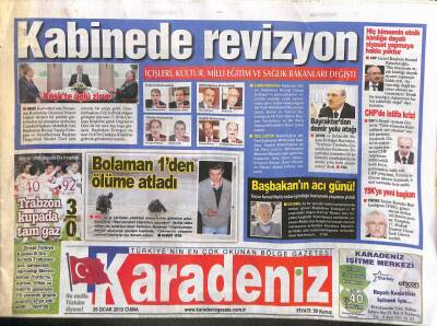 Karadeniz Gazetesi 25 Ocak 2013 - Giresun Ticaret Ve Sanayi Odasına Hasan Çakırmelikoğlu Yeniden Aday GZ106428 - 1