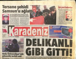 Karadeniz Gazetesi 26 Aralık 2013 - Erdoğan Bayraktar Delikanlı Gibi Gitti GZ101013 - 2
