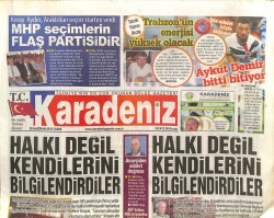 Karadeniz Gazetesi 28 Haziran 2013 - MHP Seçimlerin Flaş Partisidir GZ101012 - 2