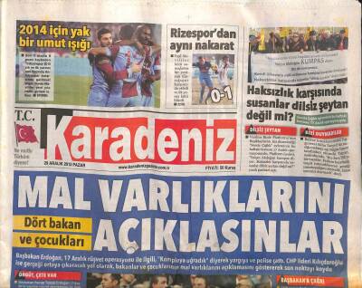 Karadeniz Gazetesi 29 Aralık 2013 - Rusyada Çalışma Hayali İle Vanın Çeşitli Köylerinden Trabzona Gelen İşçiler Büyük Şok Yaşadı GZ106431 - 1