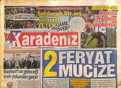 Karadeniz Gazetesi 5 Mart 2013 - Cansu Dere Fotoğrafçılığa Merak Sardı - Bayburtun Geleceği Tren Yolundan Geçer GZ100935 - 1
