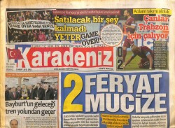 Karadeniz Gazetesi 5 Mart 2013 - Cansu Dere Fotoğrafçılığa Merak Sardı - Bayburtun Geleceği Tren Yolundan Geçer GZ100935 - 2