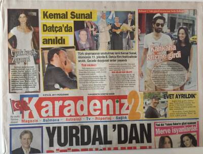 Karadeniz Gazetesi 8 Eylül 2011 - Yurdal Sertten İvana Serti Bitiren 3 Hamle GZ28515 - 1