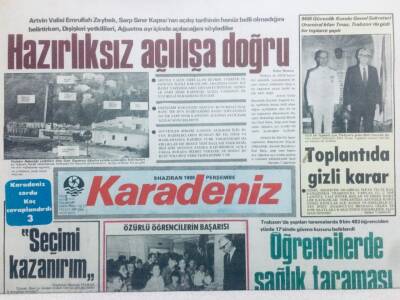 Karadeniz Gazetesi 9 Haziran 1988 - Türkan Şoray Cihan İle Yeniden Evlenebilirim GZ41917 - 1