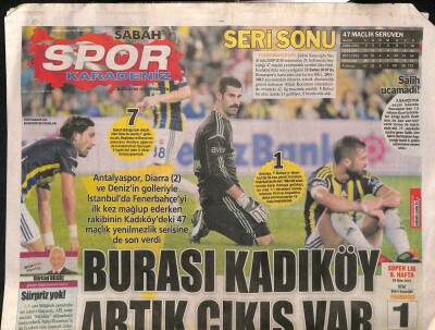 Karadeniz Gazetesi Spor Eki 30 Ekim 2012 - Emerson Sahada Gerekeni Yapamadık GZ124527 - 1