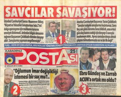 Karadeniz Postası 27 Aralık 2013 - Savcılar Savaşıyor GZ101008 - 1