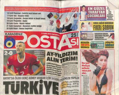 Karadeniz Postası Gazetesi 11 Eylül 2013 - Türkiye Ayakta GZ107684 - 1