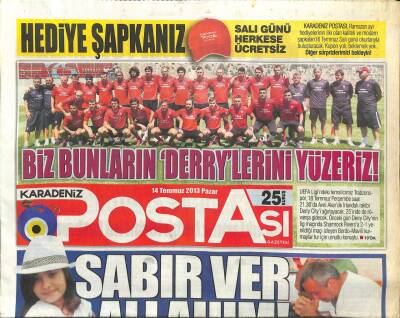 Karadeniz Postası Gazetesi 14 Temmuz 2013 - Trabzonu Yönetenler İle İşadamları İftarda Buluştu GZ105357 - 1