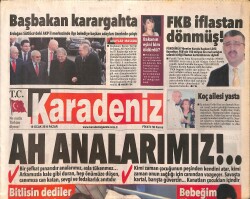 Karadeniz Postası Gazetesi 19 Ocak 2014 - Trabzonspor'un Kupasında Son Durum - Ordu'da Yine Üçüncü Kattan Çocuk Düştü GZ158416 - Gökçekoleksiyon