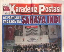 Karadeniz Postası Gazetesi 27 Ocak 2014 - Ayhan Taflan Yeniden Başkan - Giresun CHPda Tamam GZ100028 - 2