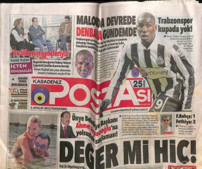 Karadeniz Postası Gazetesi 5 Aralık 2013 - Türkiyenin En Genç Başkan Adayı Artvinde GZ100060 - 1