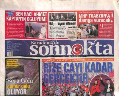 Karadenizde Son Nokta Gazetesi 6 Mart 2014 - Trabzonspor İstanbulun Üç Büyüğü Karşısında 15 Maçtır Kazanamıyor GZ106976 - 1