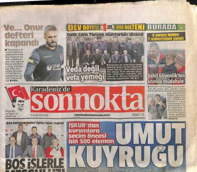 Karadenizde Son Nokta Gazetesi 8 Ocak 2019 - Bakan Kurumun Açıklamaları Heyecanlandırdı Ayder Tamam , Uzungöl Nerede ? GZ109401 - 1