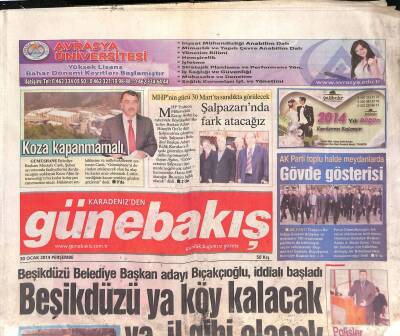 Karadenizden Güne Bakış Gazetesi 30 Ocak 2014 - KTÜ Uzaktan Eğitim Merkezi Başarılara İmza Atıyor GZ125548 - 1