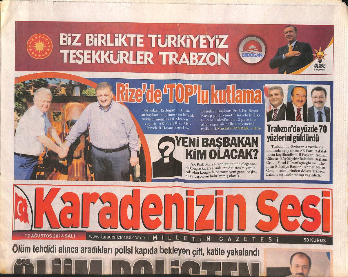 Karadenizin Sesi 12 Ağustos 2014 - Bu Fırtına Dinmez! - Uğur Demirok İçin Teklif! GZ136096 - 1