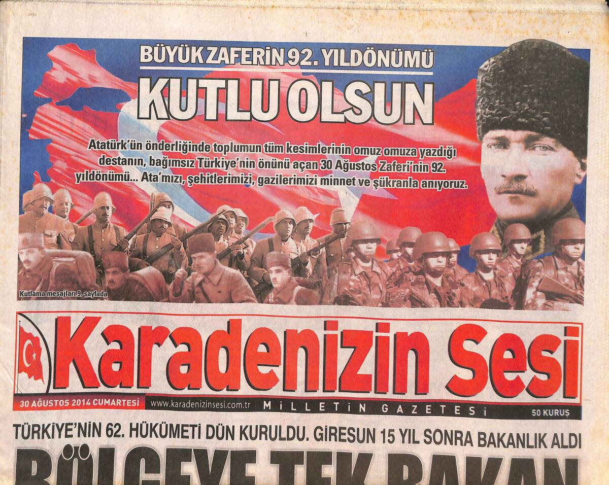 Karadenizin Sesi 30 Ağustos 2014 - Süleyman Soylu Teşkilatları Seçime Hazırlayacak - Şener Özbayraklı Sürprizi GZ136217 - 1